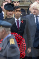 The Prime Minister Rishi Sunak attends the Cenotaph Ceremonial