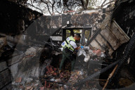 ZAKA recovery operation in Kfar Aza kibbutz