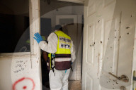 ZAKA recovery operation in Kfar Aza kibbutz
