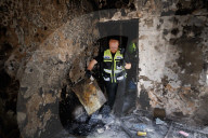 ZAKA recovery operation in Kfar Aza kibbutz