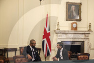 The Prime Minister Rishi Sunak reshuffles his cabinet