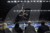 Bryony Page stars on final day of trampoline world championships - a photo essay