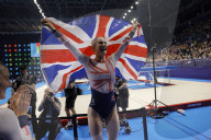 Bryony Page stars on final day of trampoline world championships - a photo essay