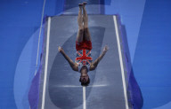 Bryony Page stars on final day of trampoline world championships - a photo essay