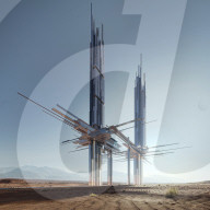 New mirage-like hotel towers for futuristic Saudi Arabia development