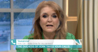 Duchess of York Sarah Ferguson does TV agony aunt spot