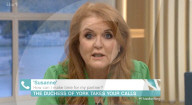 Duchess of York Sarah Ferguson does TV agony aunt spot