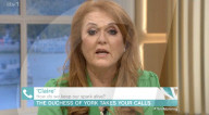Duchess of York Sarah Ferguson does TV agony aunt spot