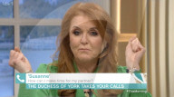 Duchess of York Sarah Ferguson does TV agony aunt spot