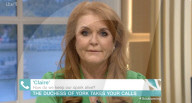 Duchess of York Sarah Ferguson does TV agony aunt spot