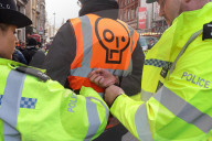 Just Stop Oil Protest Westminster, London, UK.