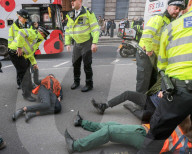 Just Stop Oil Protest Westminster, London, UK.