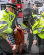 Just Stop Oil Protest Westminster, London, UK.