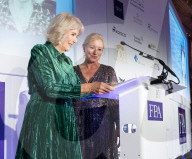 Her Majesty The Queen celebrates 135 years of the Foreign Press Association (FPA) at the annual FPA Awards ceremony at the Sheraton Grand Park Lane, London, UK.