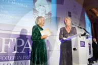 Her Majesty The Queen celebrates 135 years of the Foreign Press Association (FPA) at the annual FPA Awards ceremony at the Sheraton Grand Park Lane, London, UK.