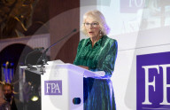 Her Majesty The Queen celebrates 135 years of the Foreign Press Association (FPA) at the annual FPA Awards ceremony at the Sheraton Grand Park Lane, London, UK.