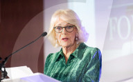 Her Majesty The Queen celebrates 135 years of the Foreign Press Association (FPA) at the annual FPA Awards ceremony at the Sheraton Grand Park Lane, London, UK.