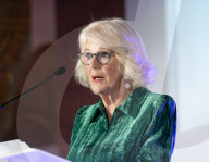 Her Majesty The Queen celebrates 135 years of the Foreign Press Association (FPA) at the annual FPA Awards ceremony at the Sheraton Grand Park Lane, London, UK.