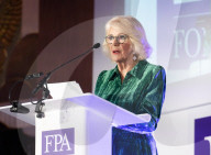 Her Majesty The Queen celebrates 135 years of the Foreign Press Association (FPA) at the annual FPA Awards ceremony at the Sheraton Grand Park Lane, London, UK.