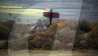 The mystery of the garden of memories at the Angel of the North