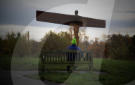 The mystery of the garden of memories at the Angel of the North