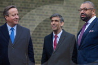 The Prime Minister Rishi Sunak attends the arrival of the RoK President, London, UK.