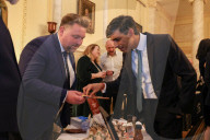 Northern Ireland Cultural Event at 10 Downing Street, London, UK.