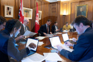 Jeremy Hunt UK Chancellor of the Exchequer prepares for the Autumn Statement 2023