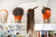 'You could beat someone to death with that!' Great theatre wigs - and their miraculous creators