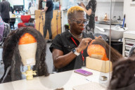 'You could beat someone to death with that!' Great theatre wigs - and their miraculous creators