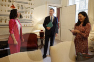 Jeremy Hunt UK Chancellor of the Exchequer prepares for Autumn Statement