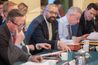 Rishi Sunak chairs cabinet before the Autumn Statement in London, UK.