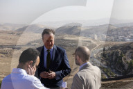 Foreign Secretary David Cameron visits Palestine