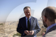 Foreign Secretary David Cameron visits Palestine