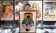 Bonhams’ Rock, Pop & Film sale preview at Bonhams, Knightsbridge, London, UK.