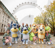 Press photocall for Bluey's Big Play launches at Southbank Centre, London, UK.