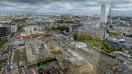 SPORT - Olympia 2024 Paris: Luftaufnahmen des Olympischen Dorfes Paris 2024 in Saint-Denis