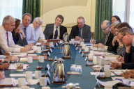 The Prime Minister Rishi Sunak hosts the Cabinet Meeting