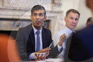 The Prime Minister Rishi Sunak hosts the Cabinet Meeting
