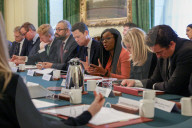 The Prime Minister Rishi Sunak hosts the Cabinet Meeting