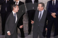 Foreign Secretary David Cameron attends NATO Summit