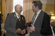 Minister of State for Veterans' Affairs Johnny Mercer attends Reception for the Nuclear Test Veterans