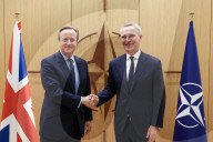 Foreign Secretary David Cameron attends NATO Summit