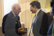 Minister of State for Veterans' Affairs Johnny Mercer attends Reception for the Nuclear Test Veterans