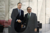 Foreign Secretary David Cameron attends NATO Summit