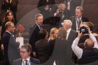 Foreign Secretary David Cameron attends NATO Summit