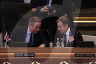 Foreign Secretary David Cameron attends NATO Summit