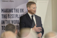 Defence Secretary Grant Shapps attends and speaks at a Reception for the Nuclear Test Veterans