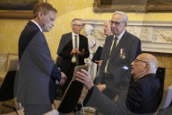 Defence Secretary Grant Shapps attends and speaks at a Reception for the Nuclear Test Veterans