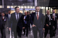 Foreign Secretary David Cameron attends NATO Summit